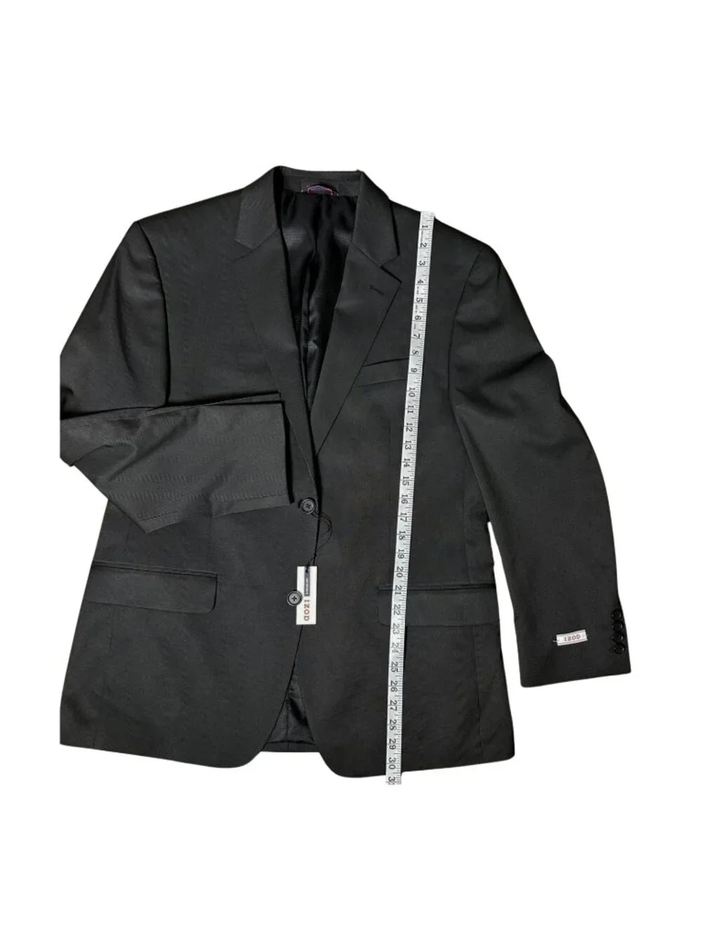 IZOD Men's Black Suit Jacket 42R NWT Formal